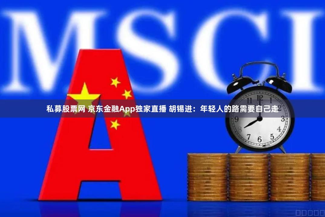 私募股票网 京东金融App独家直播 胡锡进：年轻人的路需要自己走