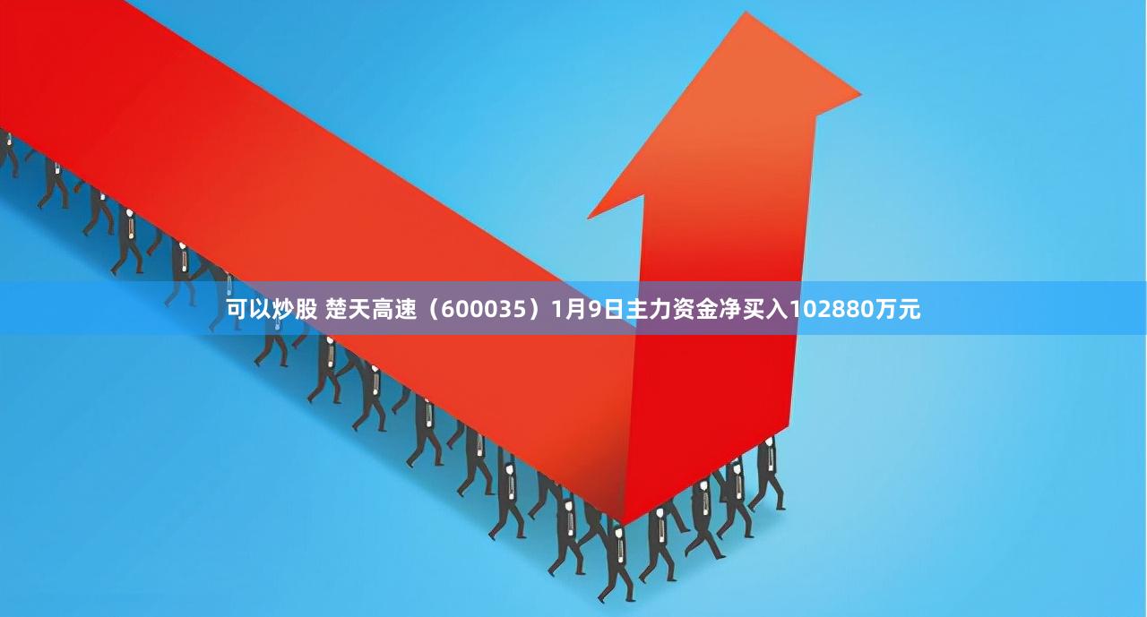 可以炒股 楚天高速（600035）1月9日主力资金净买入102880万元